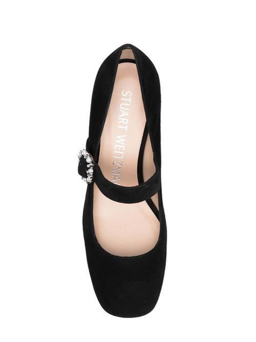 Décolleté donna con fibbia decorata Stuart Weitzman | SB930SUEBLK